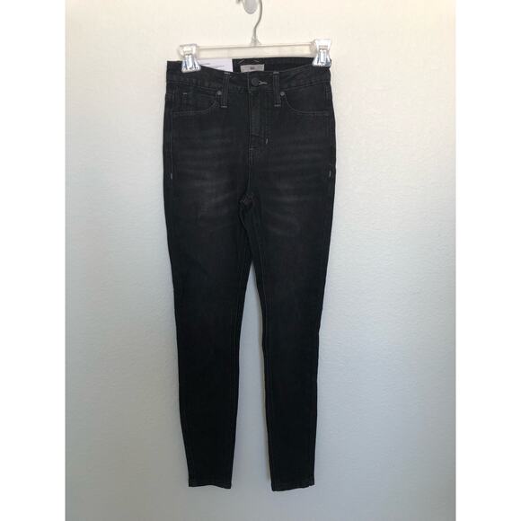 BP Black Wash High Rise Skinny Jeans - 24 - Picture 1 of 8
